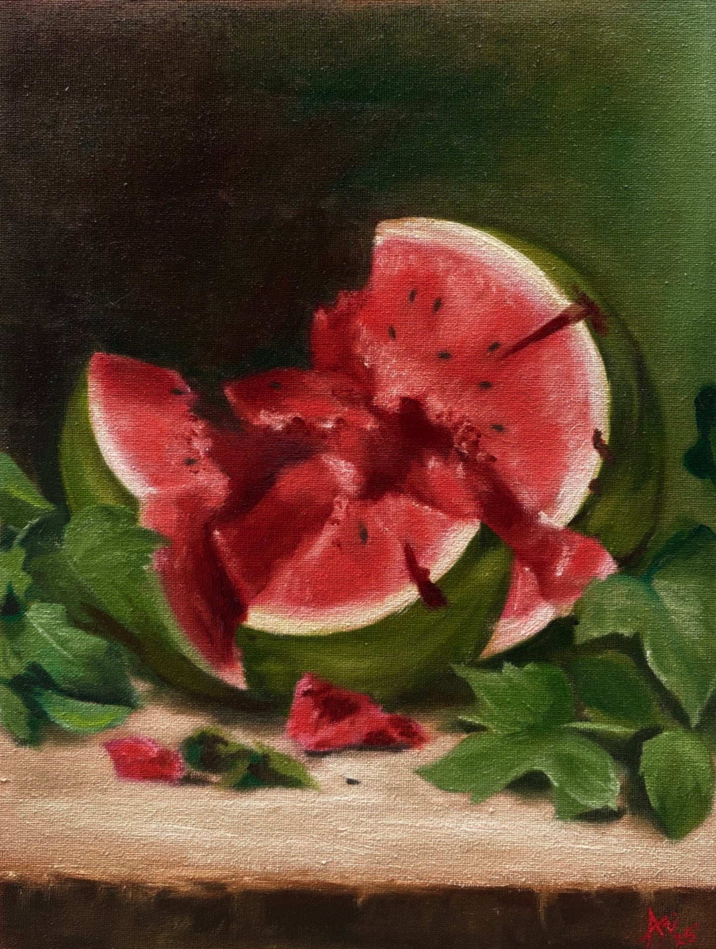 Ripening – Wooden Framed Fine Art Print